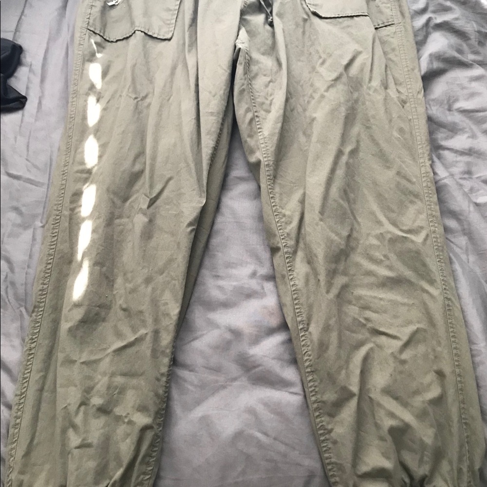 Olive pants
